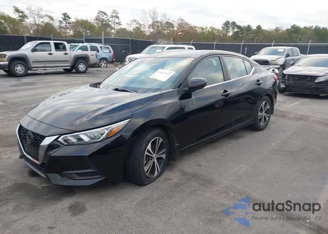 2021 Nissan Sentra Sv Xtronic Cvt из США, поврежденный, VIN 3N1AB8CVXMY208888